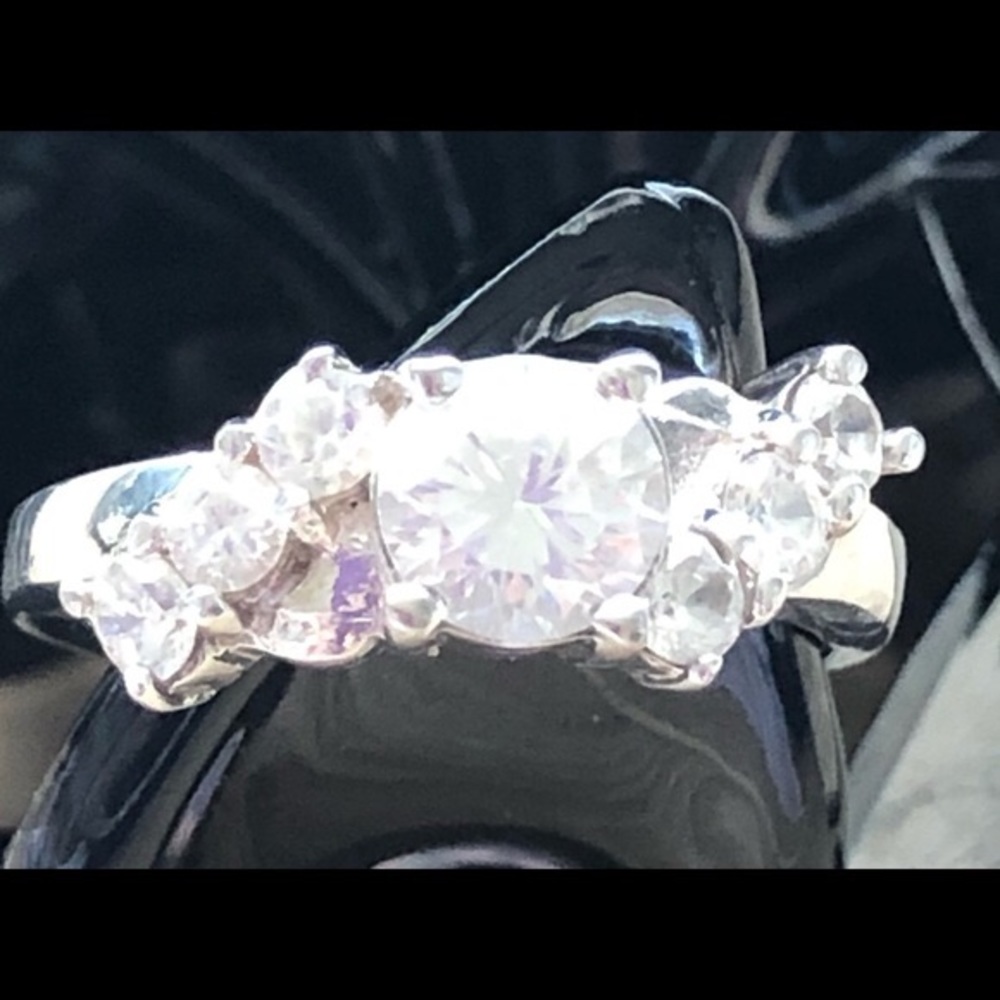 Sterling Silver/Cubic Zirconia Ring